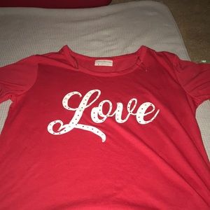 Red T shirt